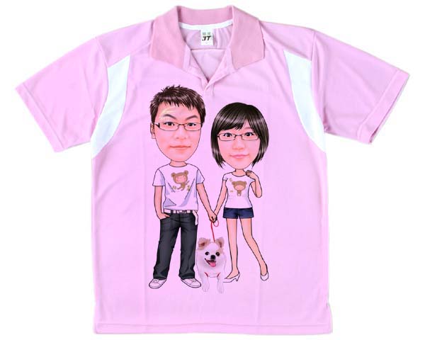 PL7131-女用有領運動衫(不含Q畫)